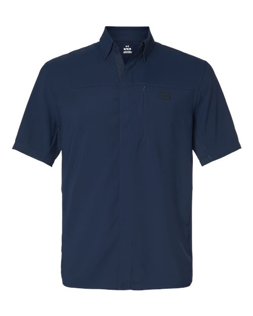 Under Armour Men's Fish Pro Hybrid Woven Short Sleeve