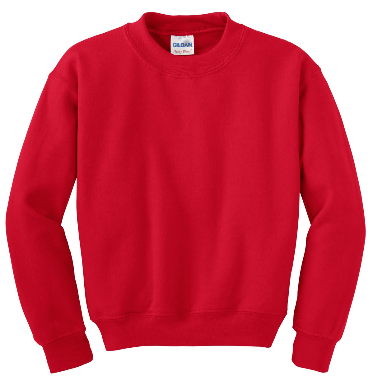 Gildan Youth Heavy Blend Crewneck Sweatshirt. 18000B