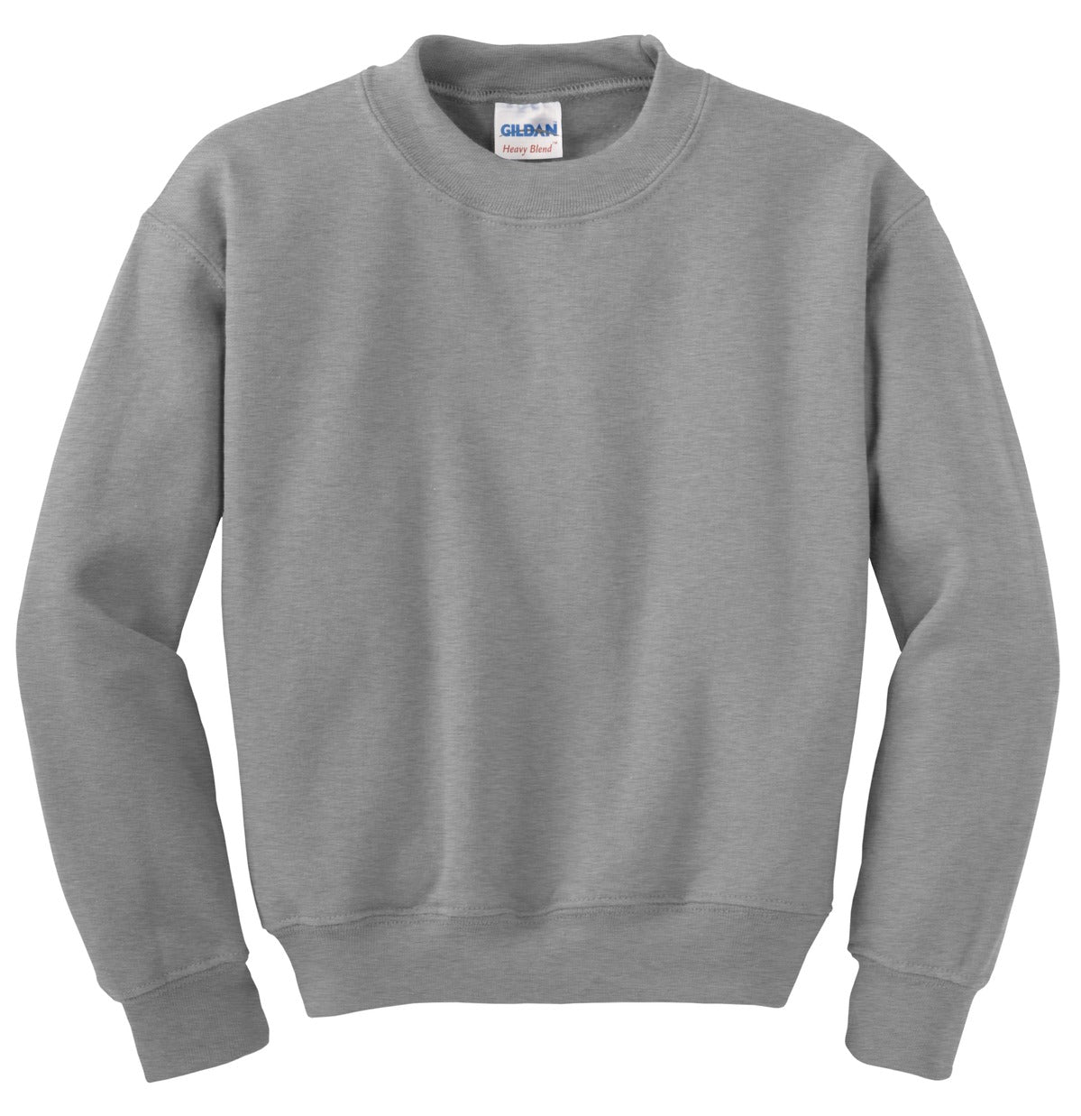 Gildan Youth Heavy Blend Crewneck Sweatshirt. 18000B