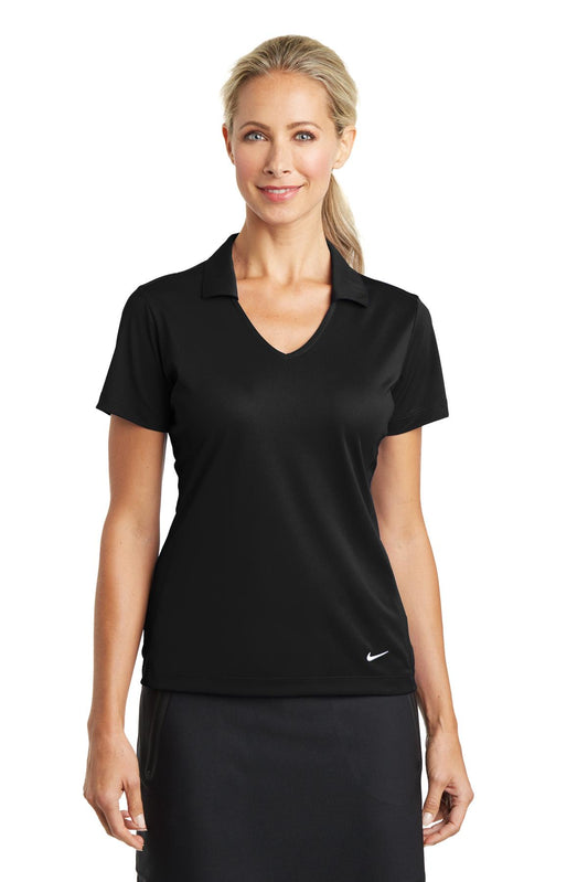Nike Women's Dri-FIT Vertical Mesh Polo. 637165 | Add Your Logo
