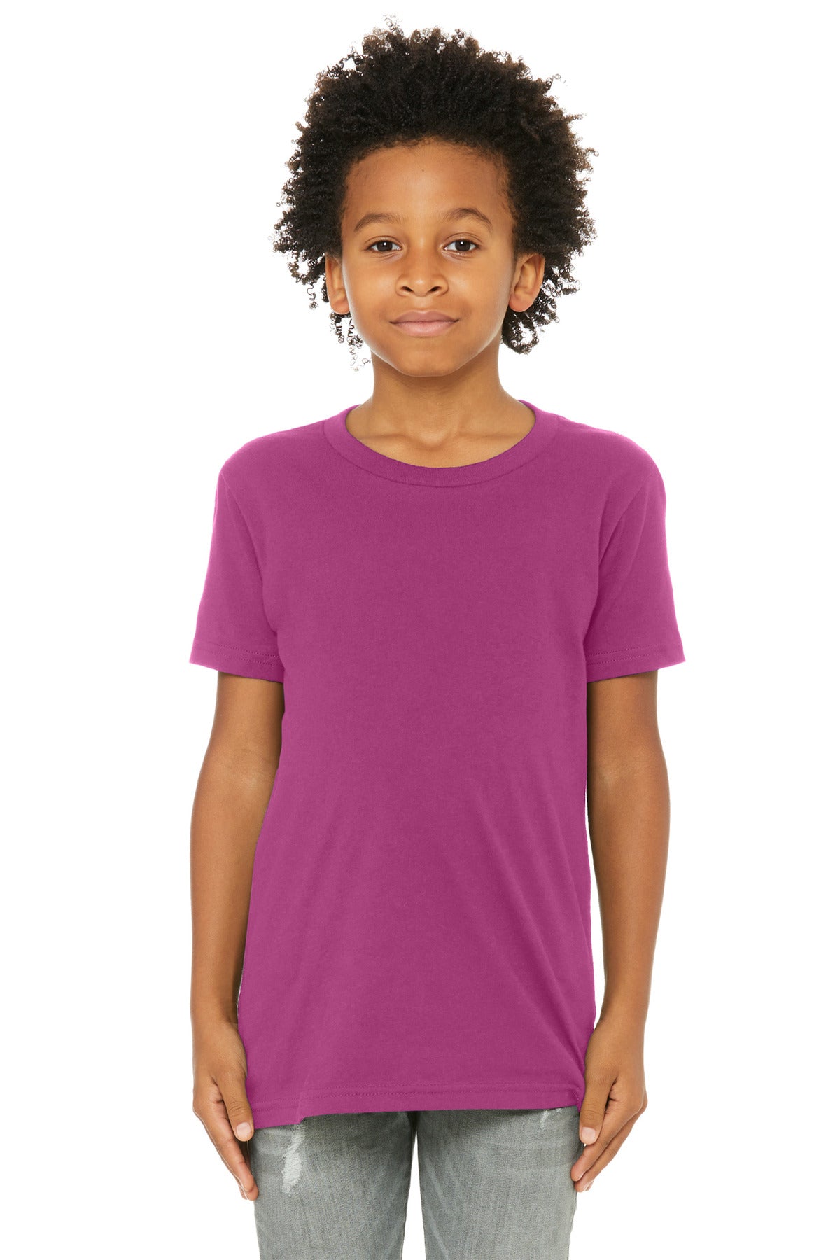 BELLA+CANVAS Youth Jersey Short Sleeve Tee. BC3001Y