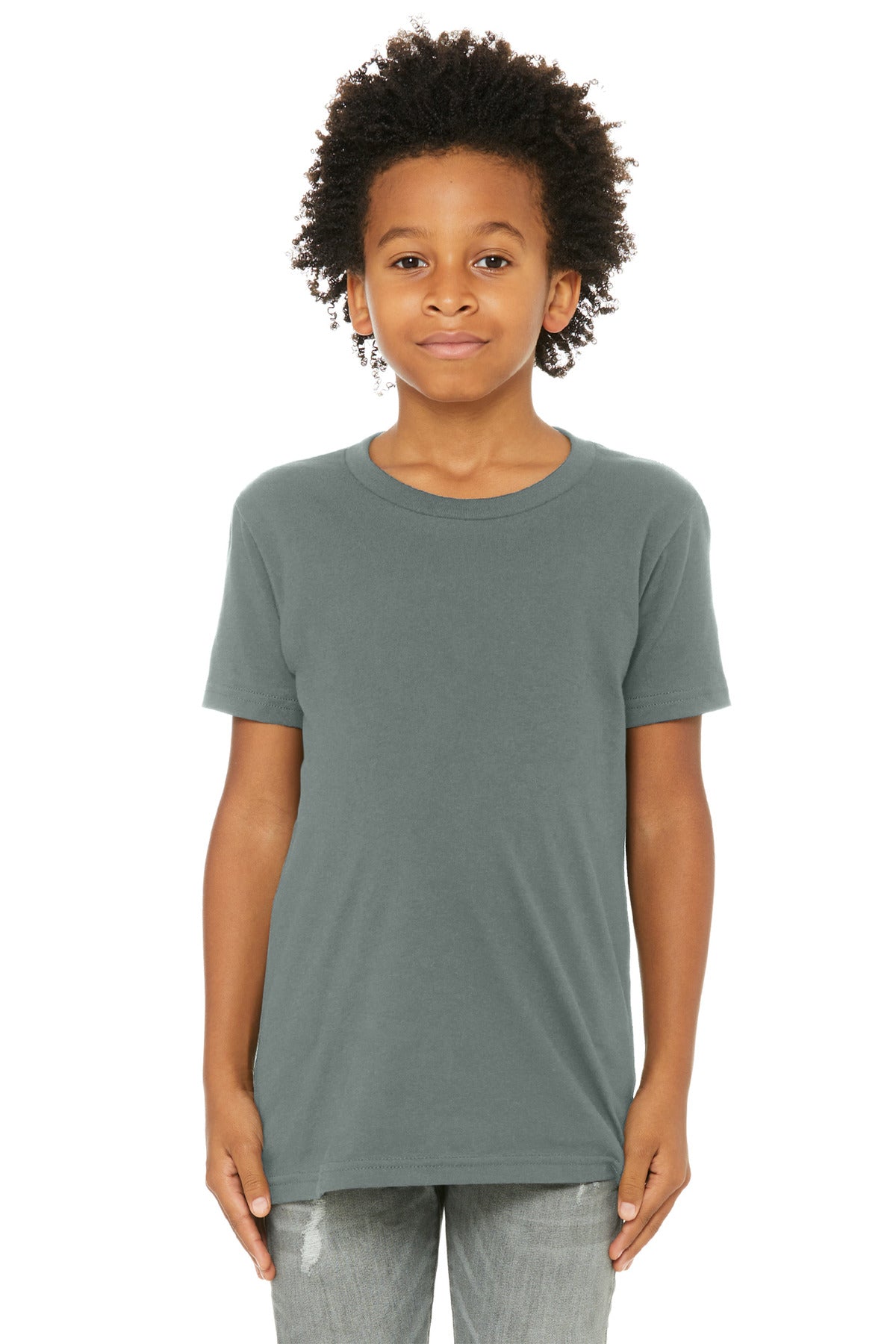 BELLA+CANVAS Youth Jersey Short Sleeve Tee. BC3001Y