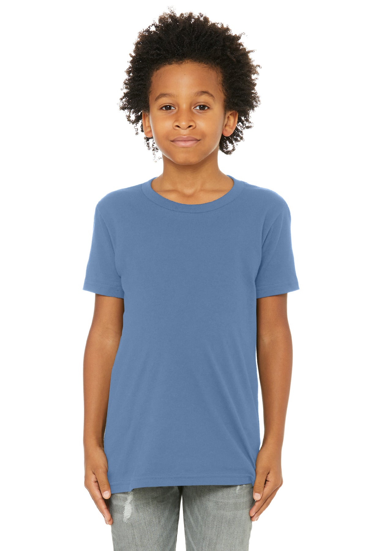 BELLA+CANVAS Youth Jersey Short Sleeve Tee. BC3001Y