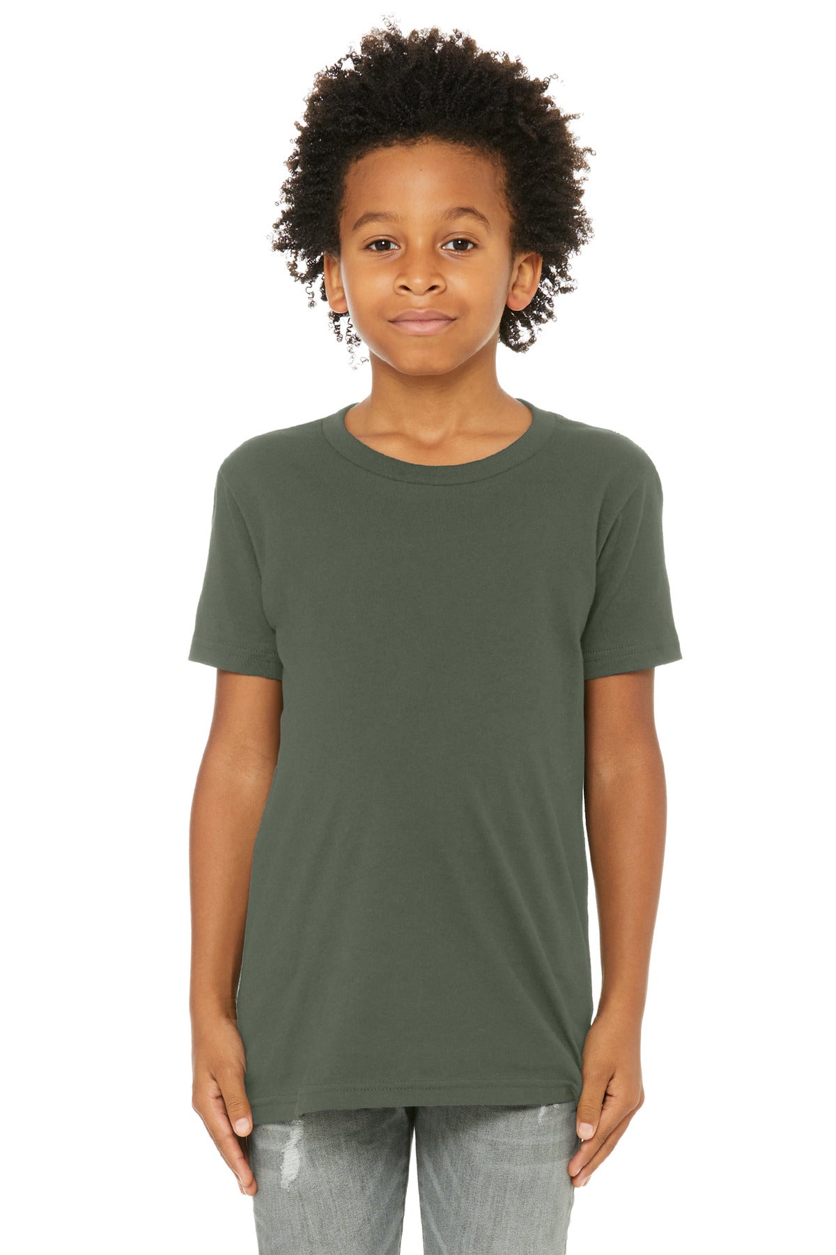 BELLA+CANVAS Youth Jersey Short Sleeve Tee. BC3001Y