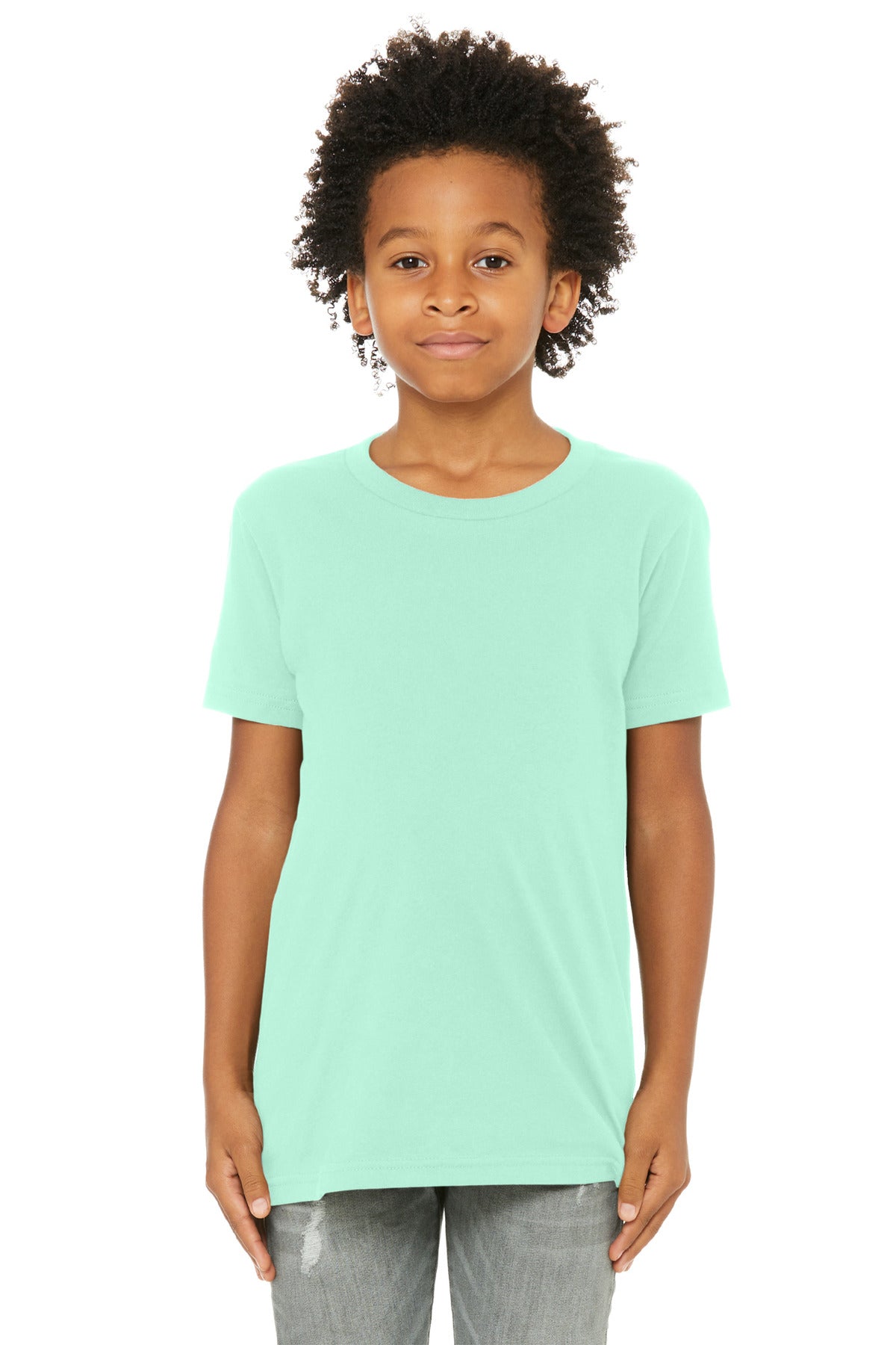 BELLA+CANVAS Youth Jersey Short Sleeve Tee. BC3001Y
