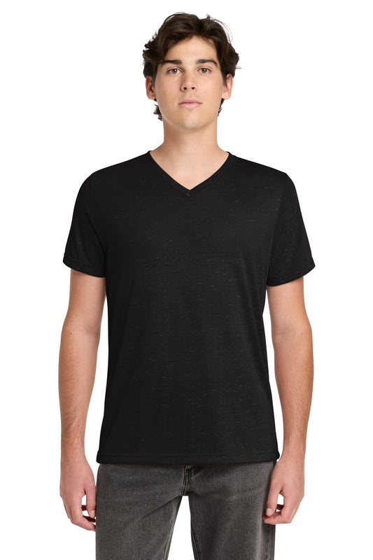 BELLA+CANVAS ® Unisex Textured Jersey V-Neck Tee BC3655 | Add Your Logo