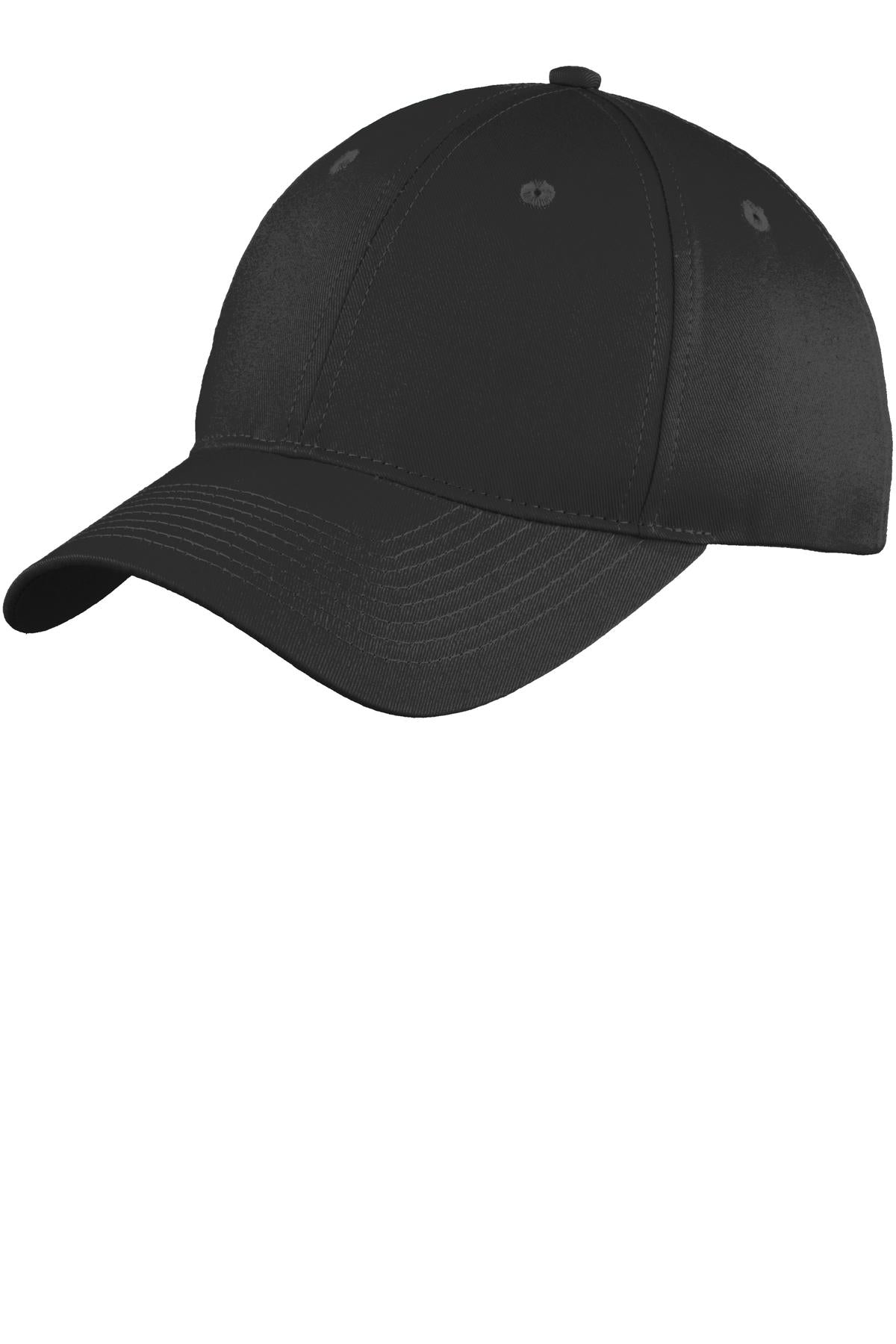 Port & Co Youth Six-Panel Unstructured Twill Cap. YC914