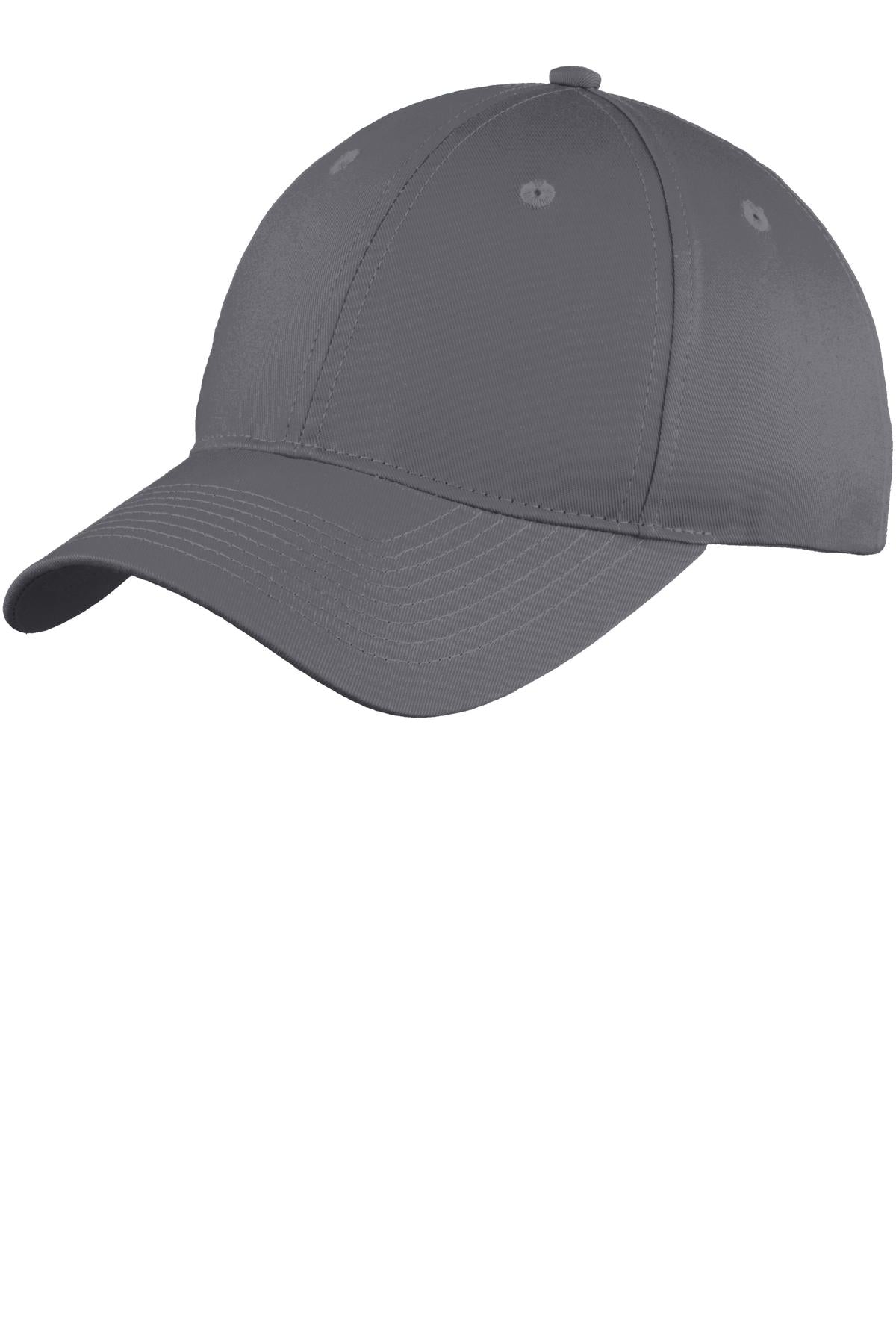 Port & Co Youth Six-Panel Unstructured Twill Cap. YC914