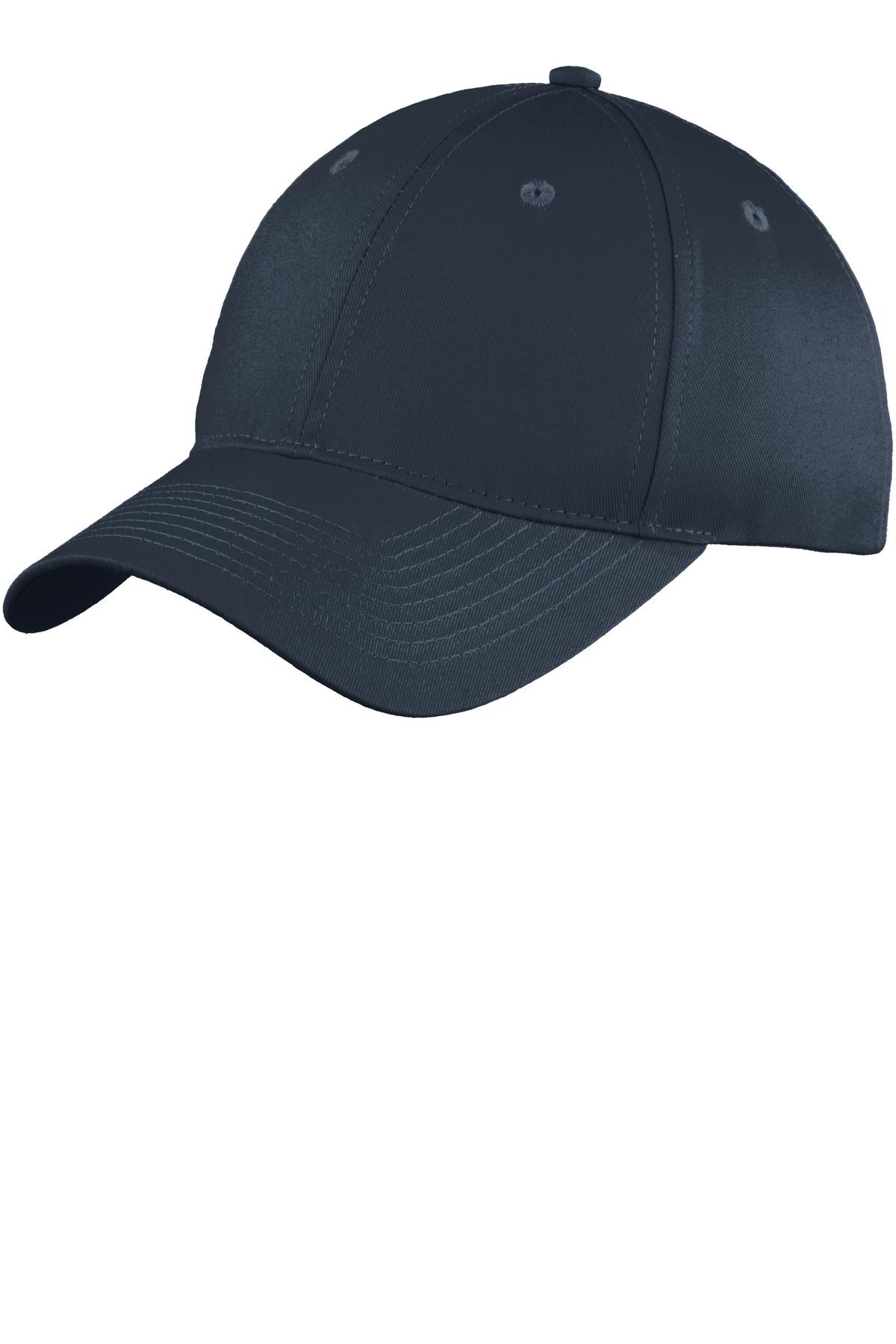 Port & Co Youth Six-Panel Unstructured Twill Cap. YC914