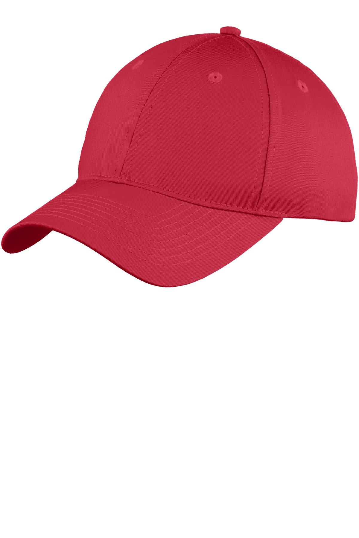 Port & Co Youth Six-Panel Unstructured Twill Cap. YC914