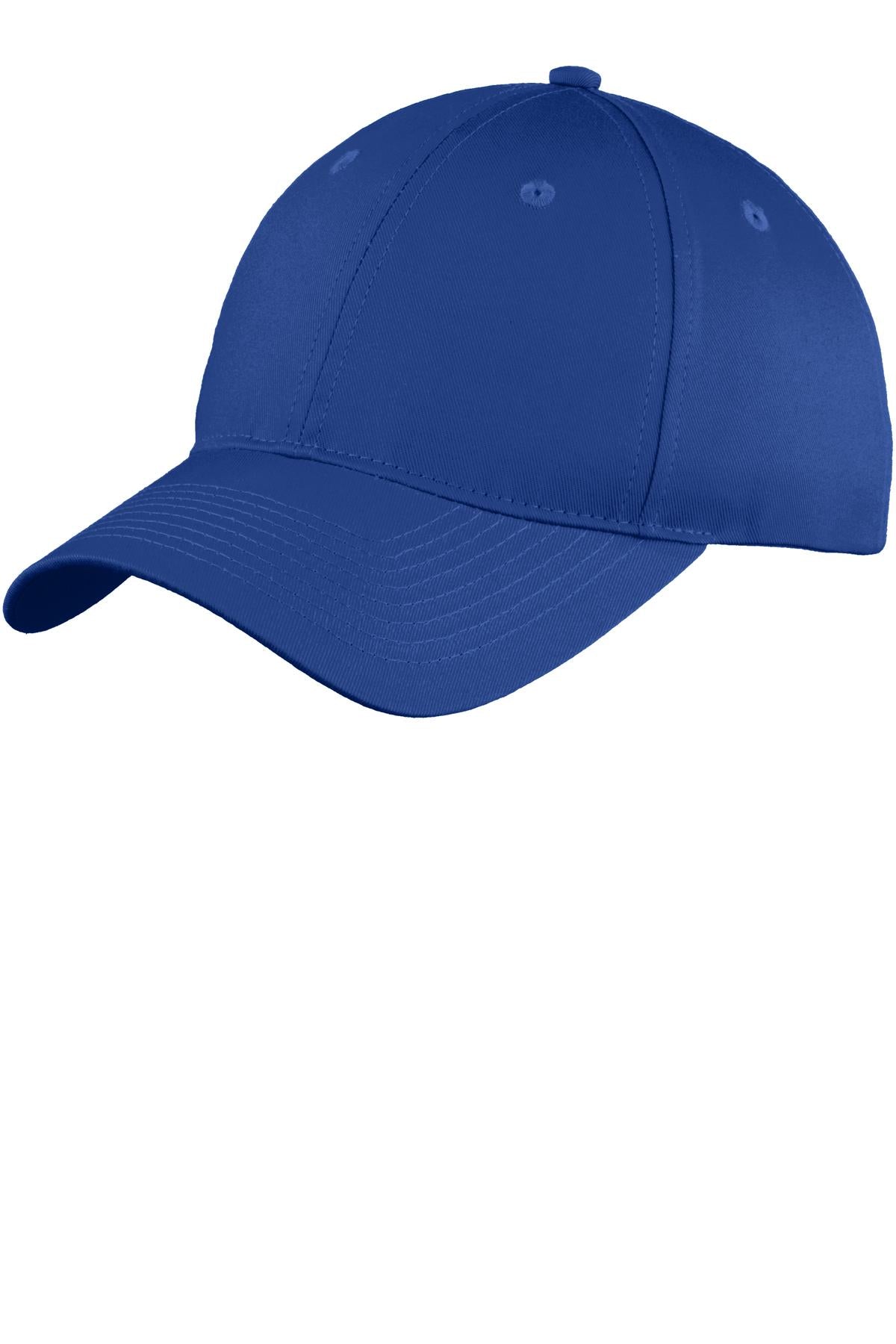 Port & Co Youth Six-Panel Unstructured Twill Cap. YC914
