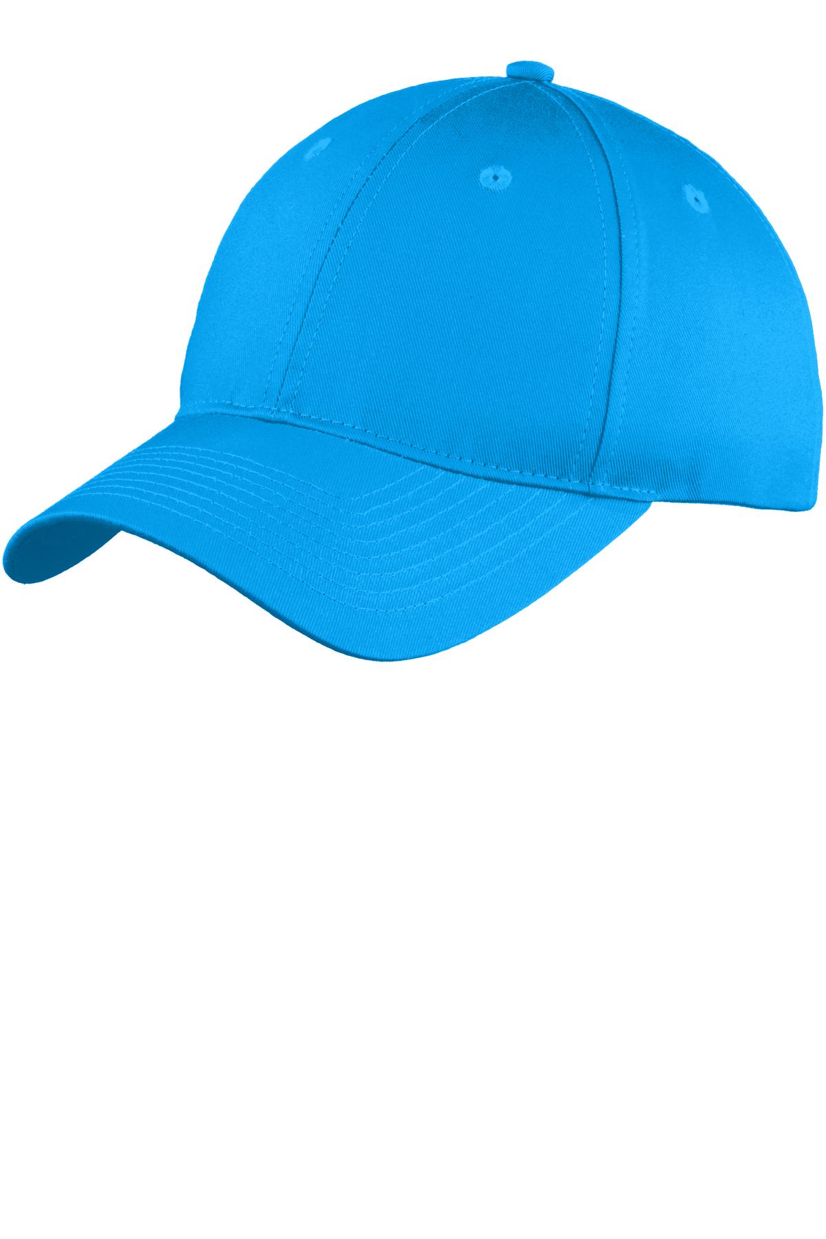 Port & Co Youth Six-Panel Unstructured Twill Cap. YC914