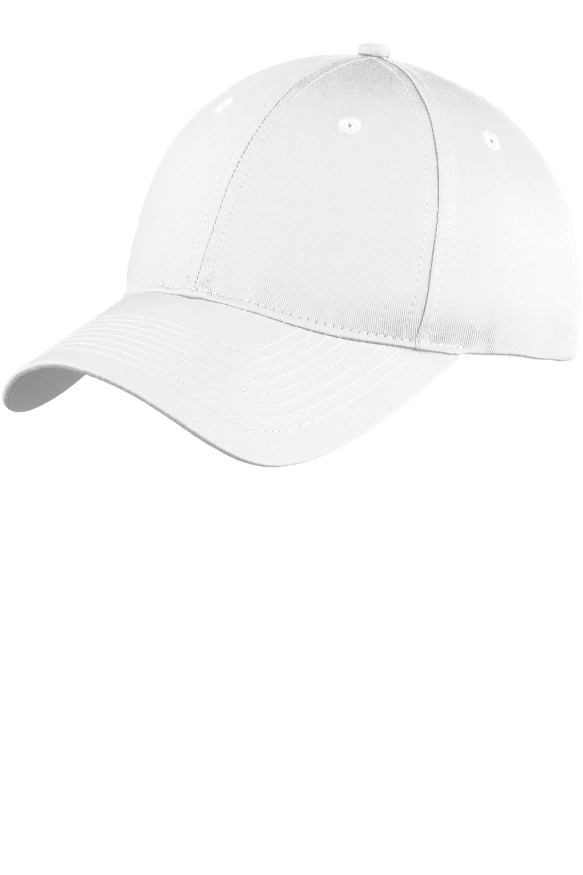 Port & Co Youth Six-Panel Unstructured Twill Cap. YC914