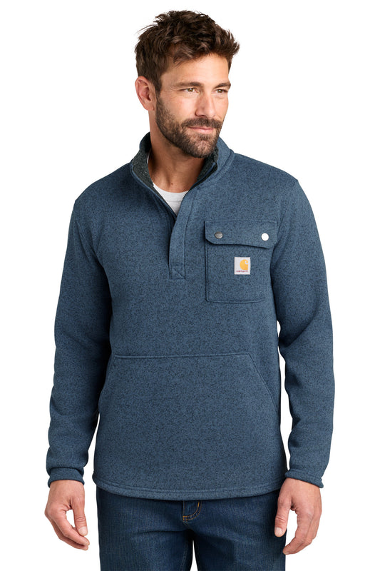 Carhartt ® Midweight 1/4-Zip Sweater Fleece CT106378 | Add Your Logo