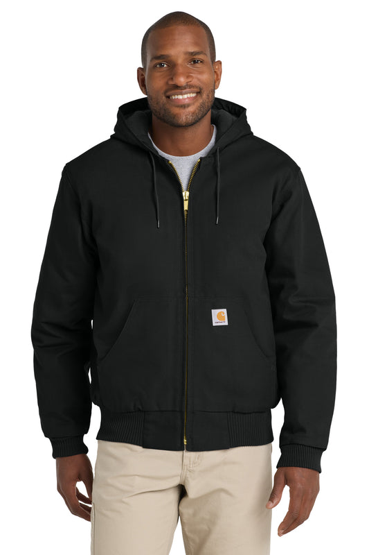 Carhartt Quilted-Flanne-Lined Duck Active Jacket CT106677