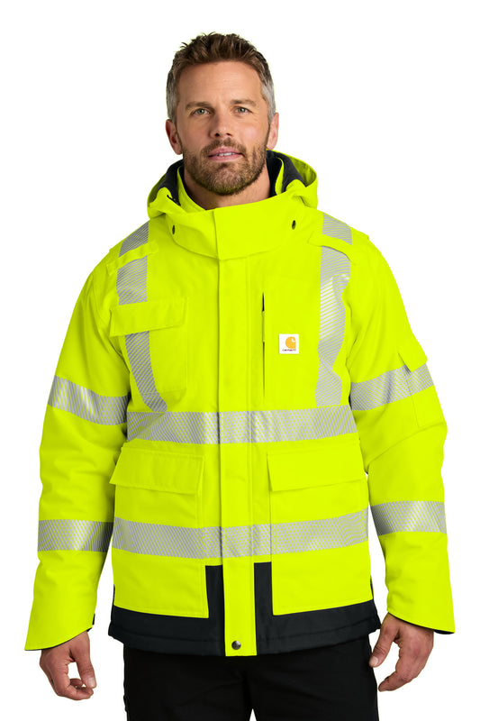 Carhartt   ANSI 107 Class 3 Waterproof Heavyweight Insulated Jacket CT106694