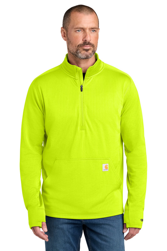 Carhartt Force ® 1/2-Zip Grid Fleece CT107814 | Add Your Logo