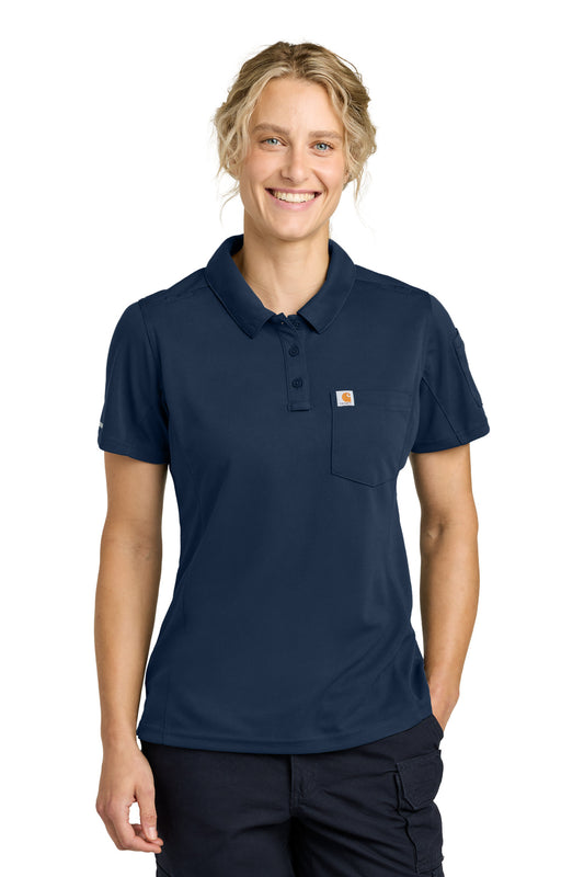 Carhartt ® Women's FLD & RSCU Polo CTC12119 | Add Your Logo