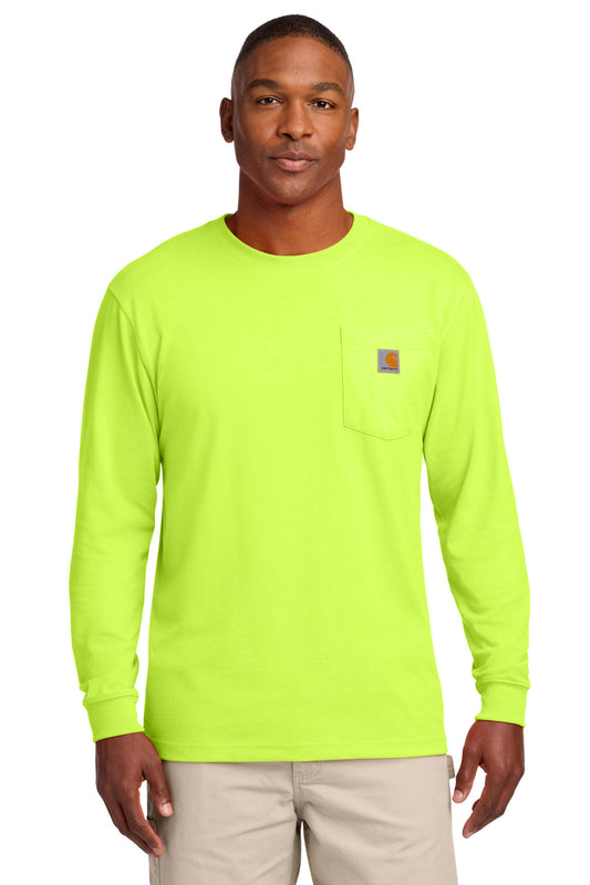 Carhartt Workwear Pocket Long Sleeve T-Shirt. CTK126