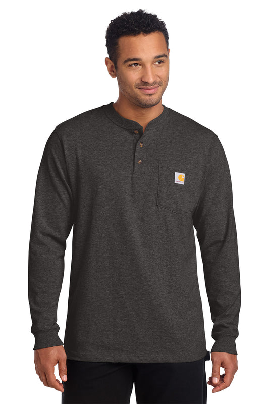 Carhartt Long Sleeve Henley T-Shirt CTK128
