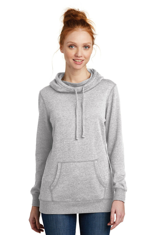 District Women's Lightweight Fleece Hoodie. DM493