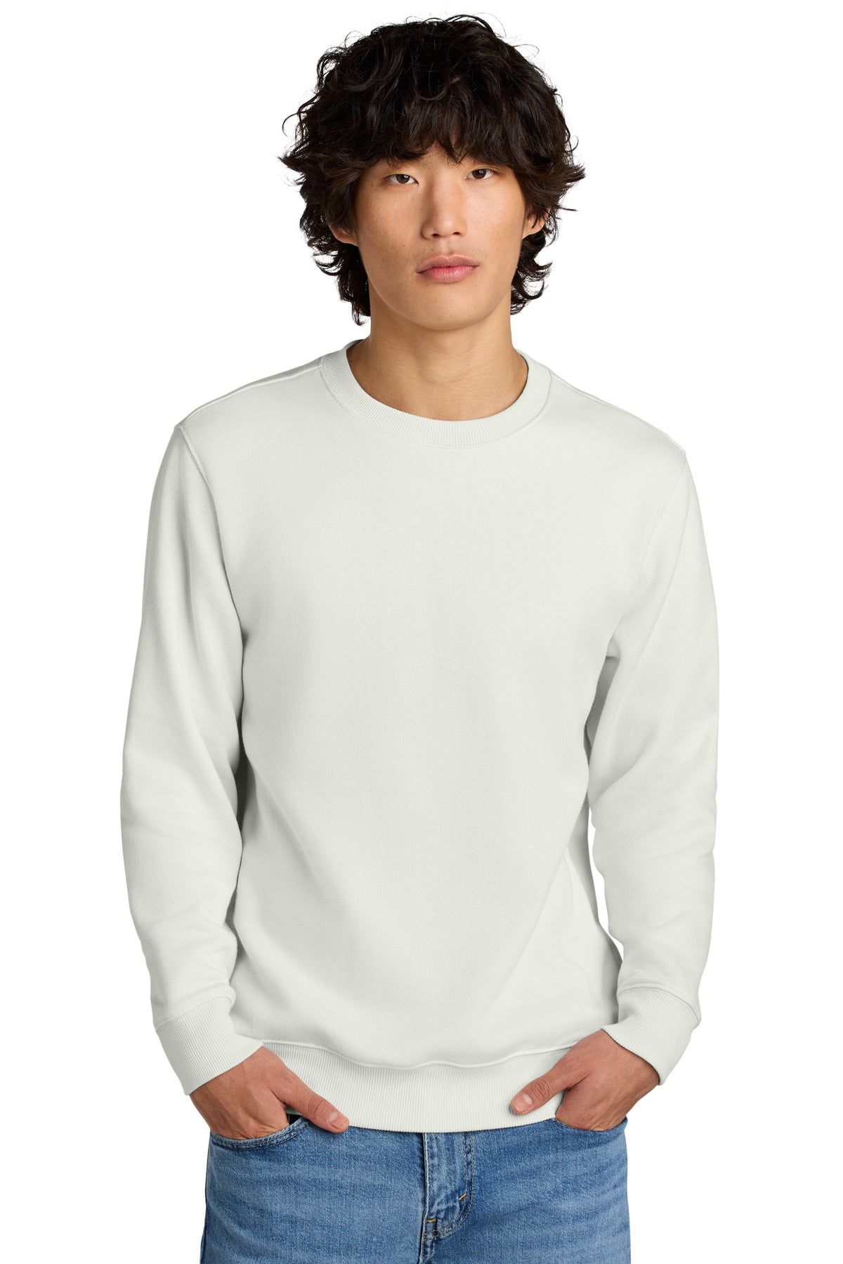District ® Perfect Weight ® Fleece Crew DT1106 | Add Your Logo