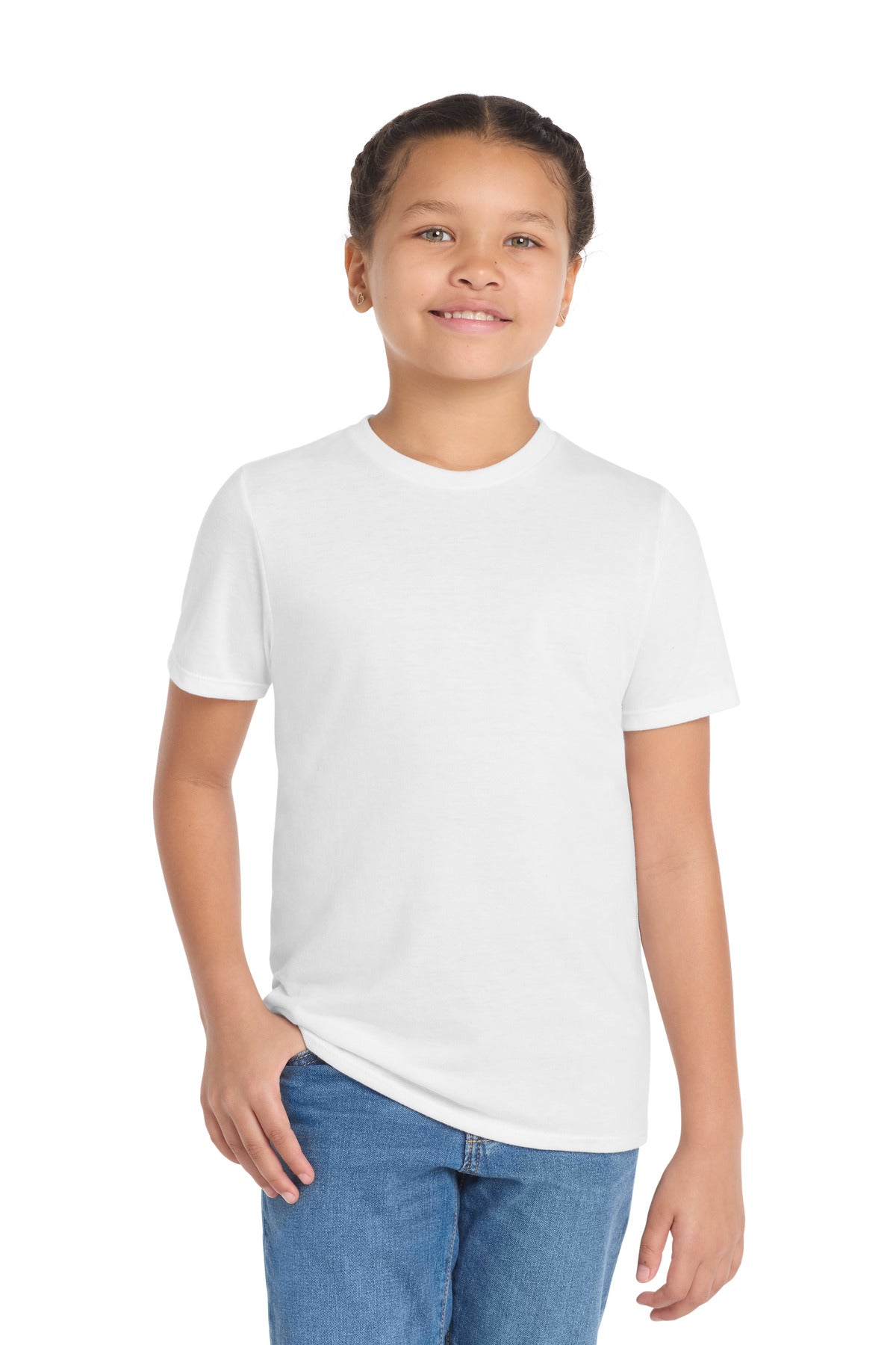 District ® Youth Perfect Tri ® Tee. DT130Y | Add Your Logo