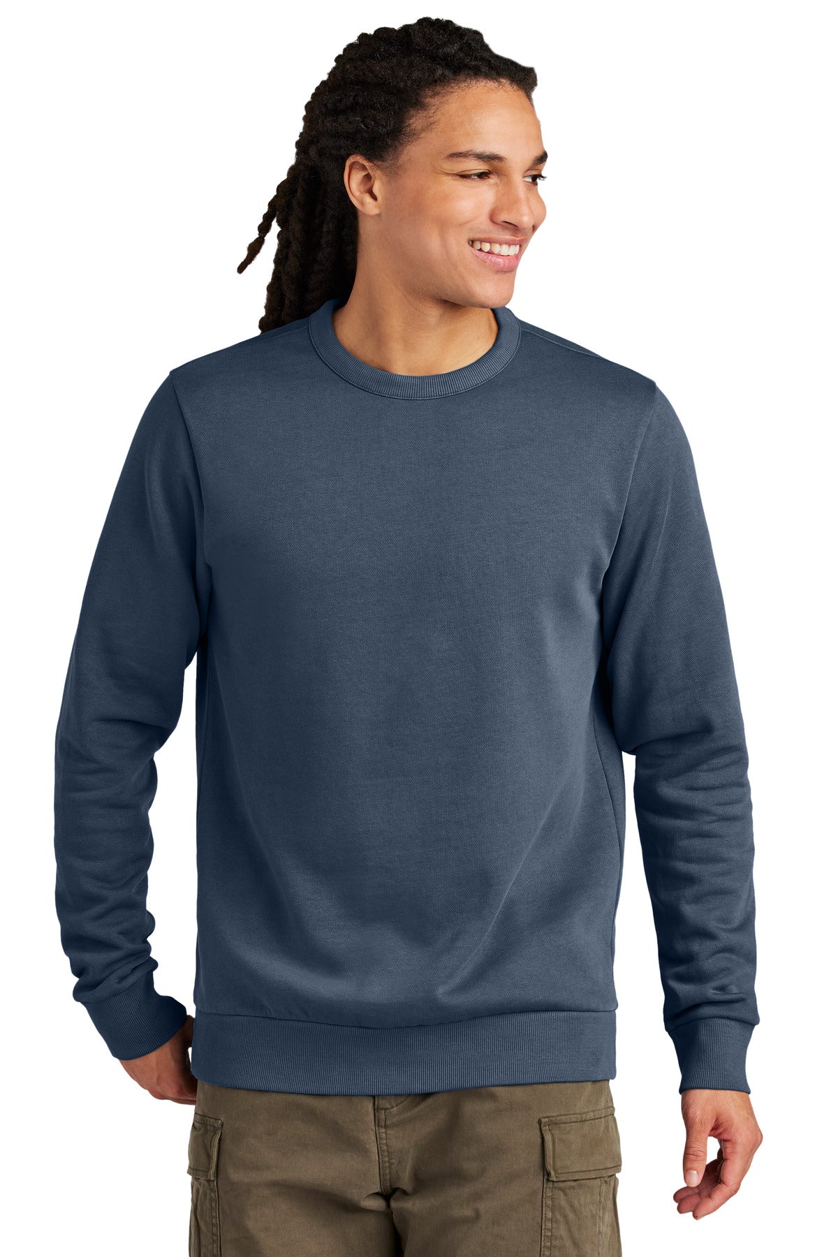 District Wash ™ Fleece Crew DT2204 | Add Your Logo