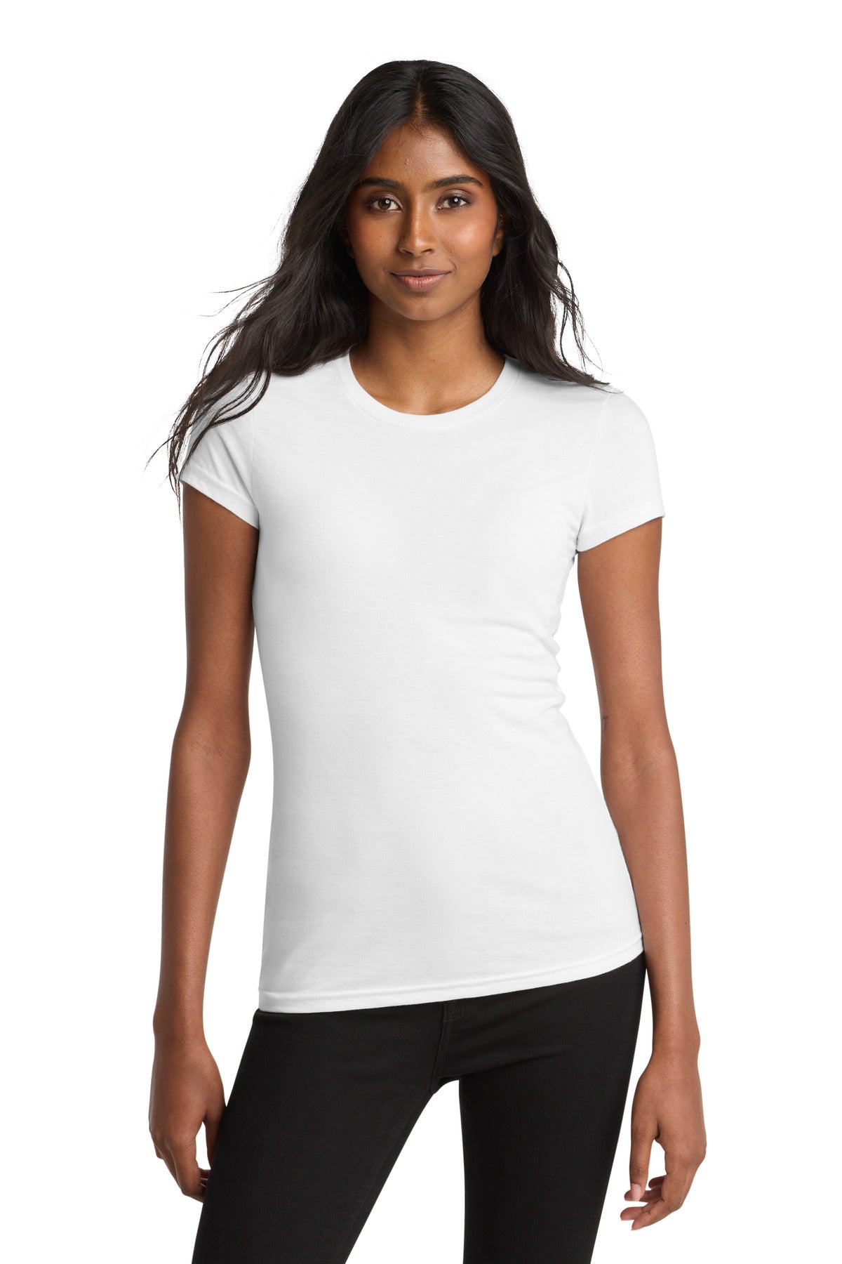 District ® Women's Fitted Very Important Tee ® . DT6001 | Add Your Logo