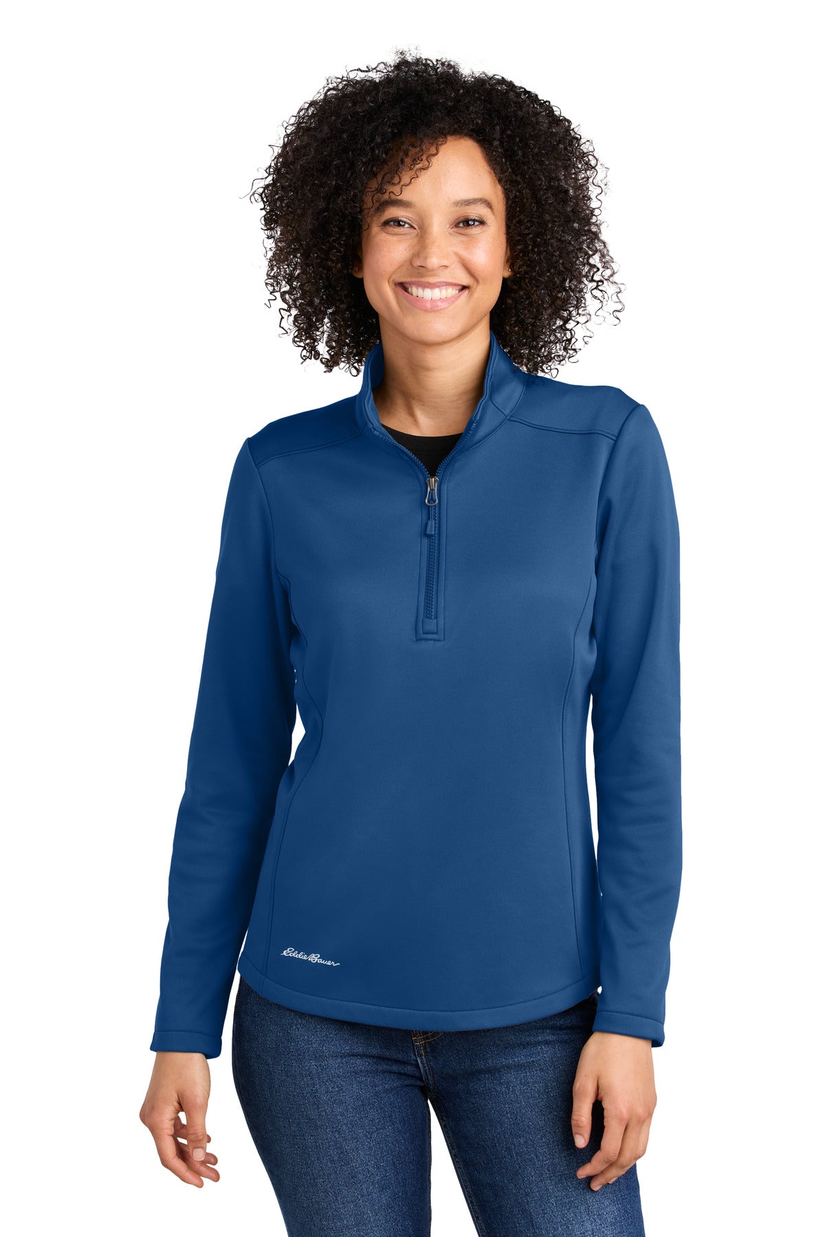 Eddie Bauer   Women's Smooth Mid Layer Fleece 1/2-Zip EB2370