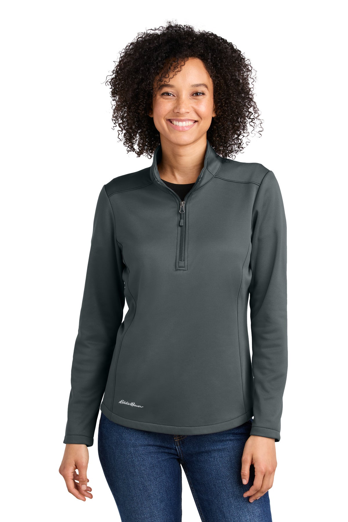 Eddie Bauer   Women's Smooth Mid Layer Fleece 1/2-Zip EB2370