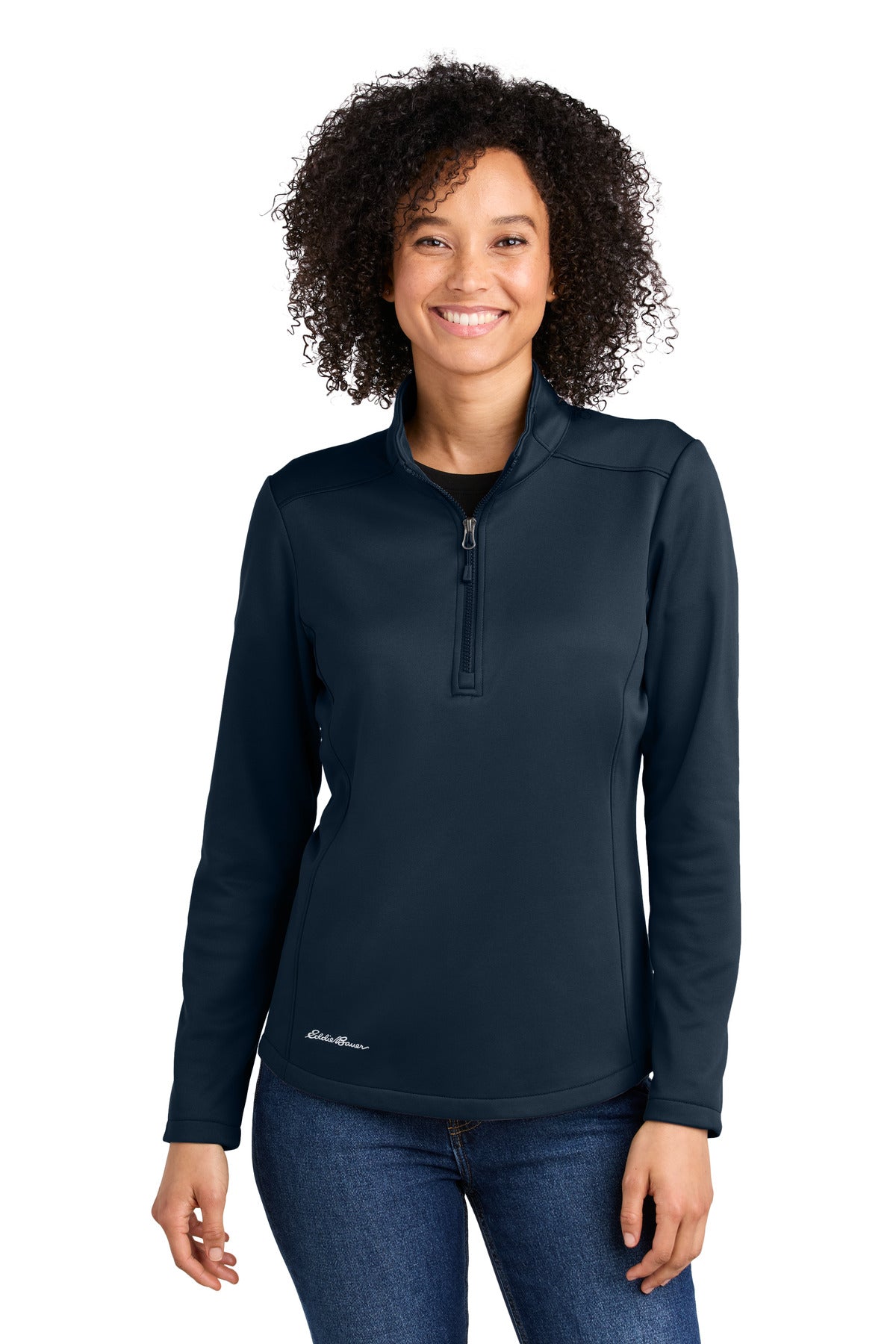 Eddie Bauer   Women's Smooth Mid Layer Fleece 1/2-Zip EB2370