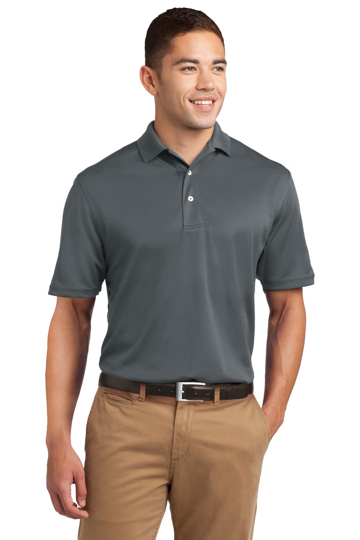 Sport-Tek Dri-Mesh Polo. K469