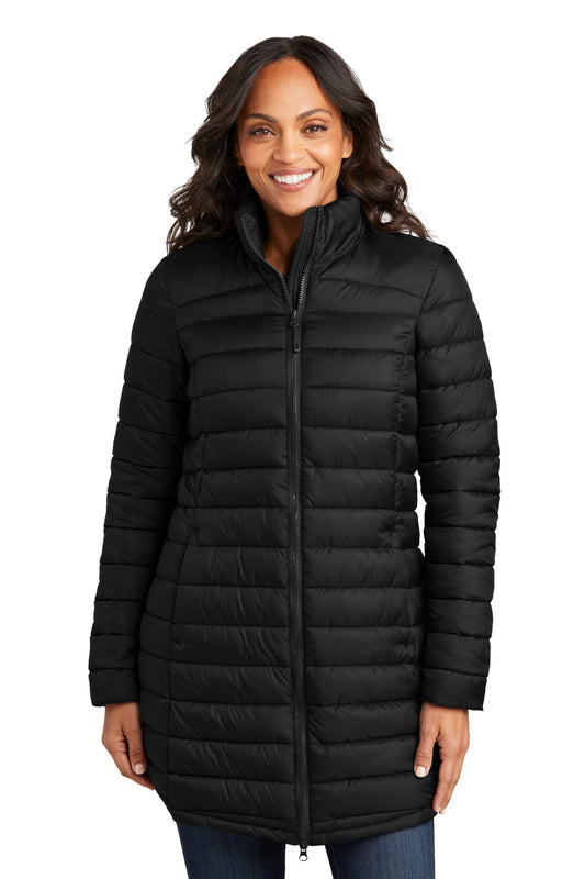 Port Authority   Women's Horizon Puffy Long Jacket L365