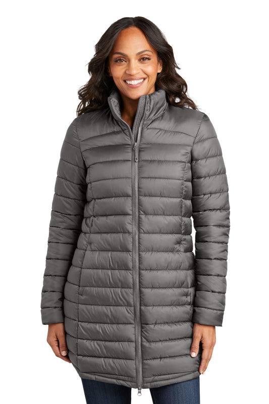 Port Authority   Women's Horizon Puffy Long Jacket L365