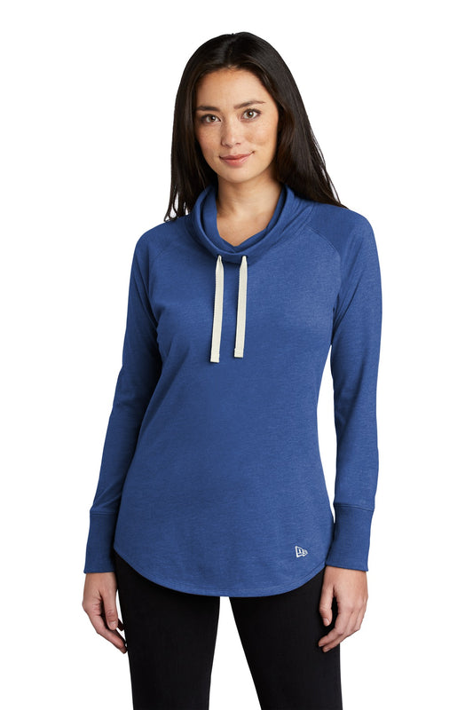 New Era    Women's Sueded Cotton Blend Cowl Tee LNEA123