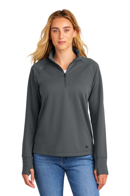 New Era ® Women's Stand Out 1/4-Zip LNEA515 | Add Your Logo