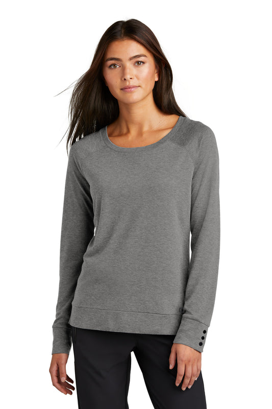 OGIO ® Women's Command Long Sleeve Scoop Neck LOG150 | Add Your Logo