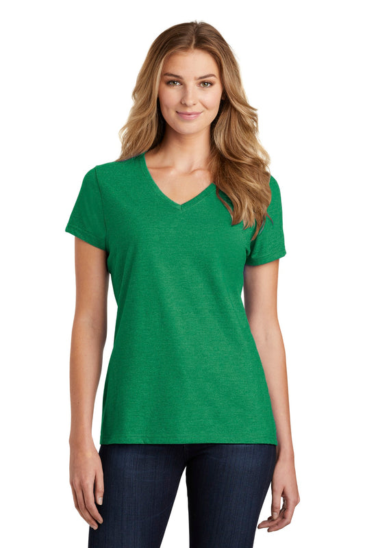 Port & Co   Women's Fan Favorite   Blend V-Neck Tee. LPC455V