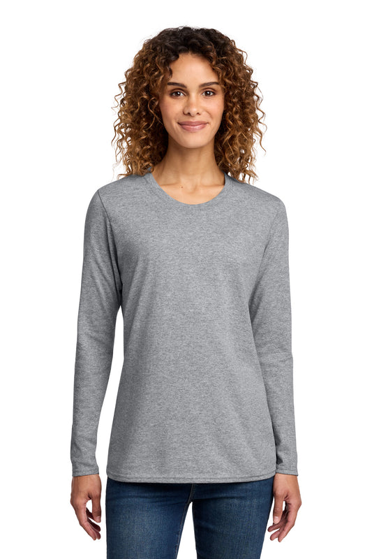 Port & Co Women's Long Sleeve Core Cotton Tee. LPC54LS
