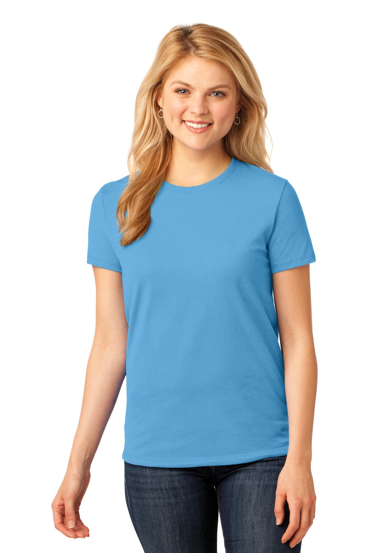 Port & Co Women's Core Cotton Tee. LPC54