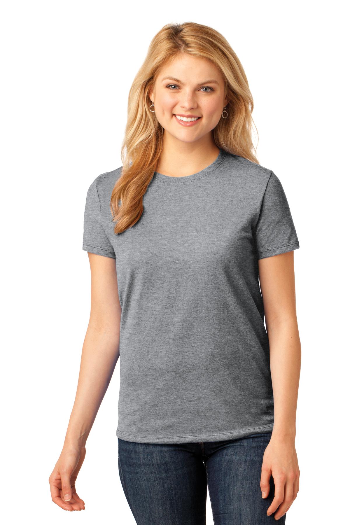 Port & Co Women's Core Cotton Tee. LPC54