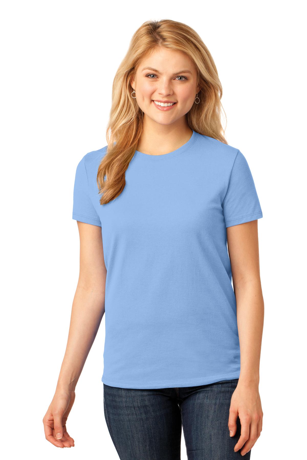 Port & Co Women's Core Cotton Tee. LPC54