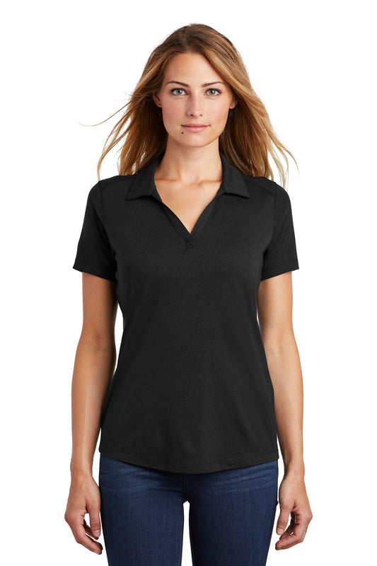 Sport-Tek    Women's PosiCharge    Tri-Blend Wicking Polo. LST405