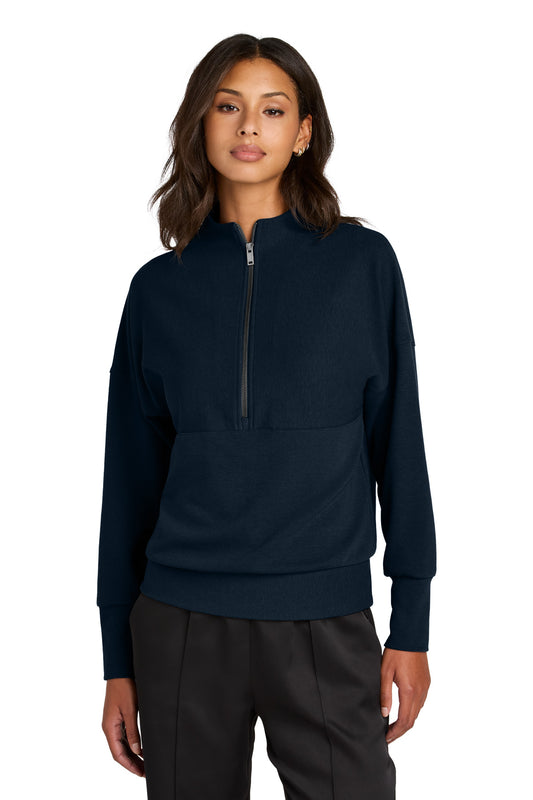 Mercer+Mettle   Women's Linear Texture 1/4-Zip MM3041