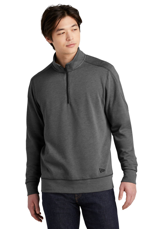 New Era    Tri-Blend Fleece 1/4-Zip Pullover. NEA512