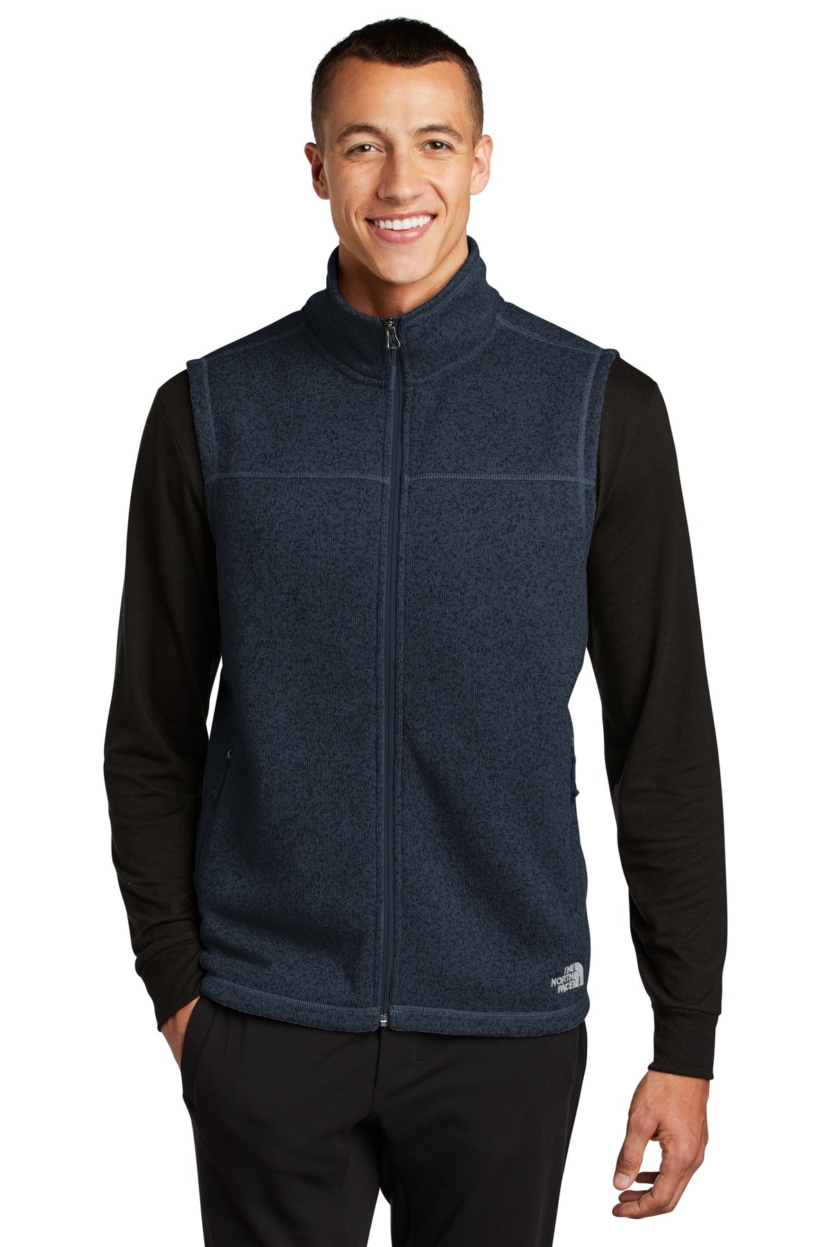 The North Face ® Sweater Fleece Vest NF0A47FA | Add Your Logo