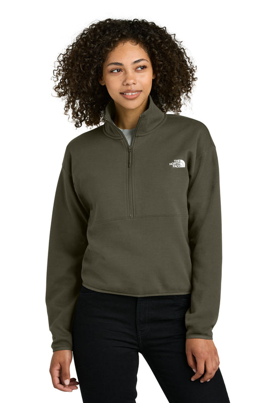 The North Face ® Women's Double-Knit 1/2-Zip Fleece NF0A8C5H | Add Your Logo
