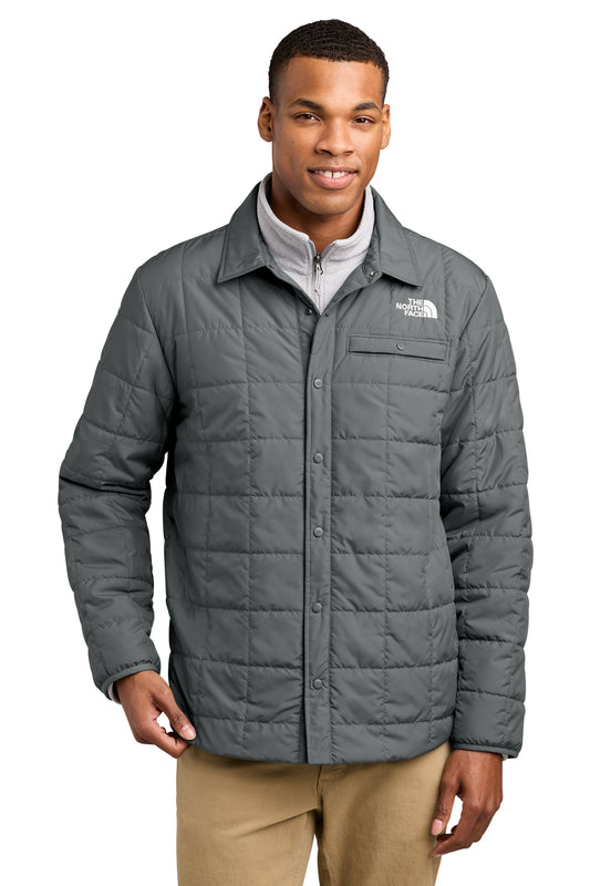 The North Face ® Iron Drift Quilted Shirt Jacket NF0A8JEX | Add Your Logo