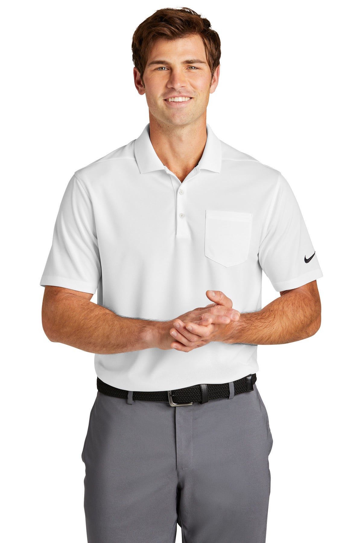 Nike Dri-FIT Micro Pique 2.0 Pocket Polo NKDC2103 | Add Your Logo